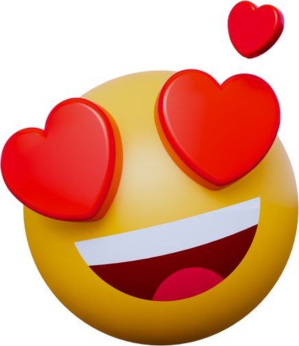 Love Emoji 3D Icon